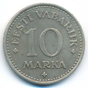 Эстония, 10 марок (1925 г.)