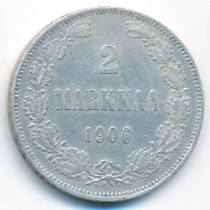 Финляндия, 2 марки (1906 г.)
