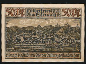 Нотгельды Германии, 50 пфеннигов (1921 г.)