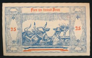 Нотгельды Германии, 25 пфеннигов (1921 г.)