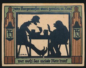 Нотгельды Германии, 75 пфеннигов (1921 г.)