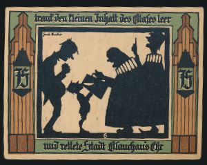 Нотгельды Германии, 75 пфеннигов (1921 г.)