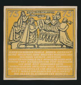 Нотгельды Германии, 75 пфеннигов (1921 г.)