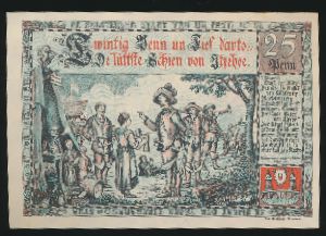 Нотгельды Германии, 25 пфеннигов (1921 г.)