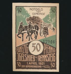 Нотгельды Германии, 50 пфеннигов (1921 г.)