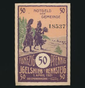 Нотгельды Германии, 50 пфеннигов (1921 г.)