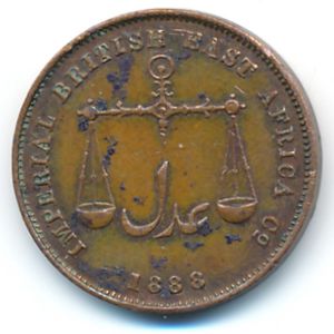 Момбаса, 1 пайса (1888 г.)