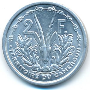 Камерун, 2 франка (1948 г.)