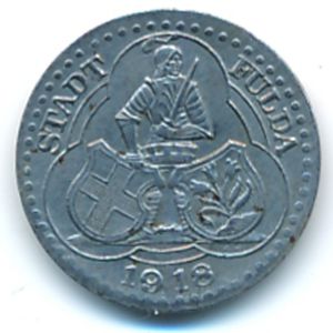 Фульда., 1 пфенниг (1918 г.)