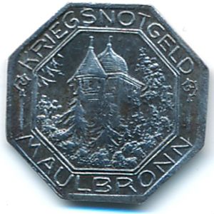 Вюртемберг., 5 пфеннигов (1918 г.)