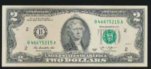 USA, 2 доллара, 2013