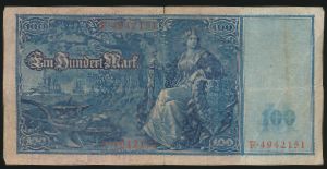 Германия, 100 марок (1910 г.)