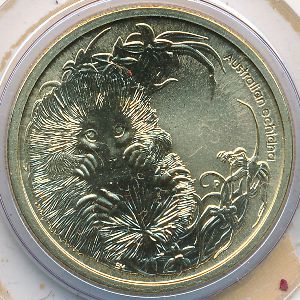 Australia, 1 dollar, 2013