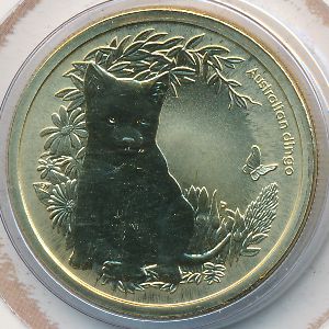 Australia, 1 dollar, 2011
