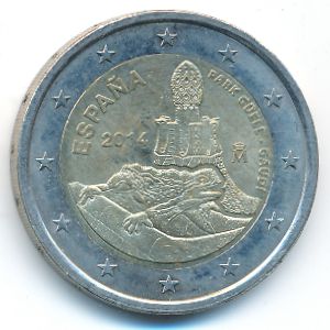 Испания, 2 евро (2014 г.)