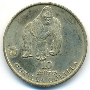 Биафра., 10 шиллингов (2021 г.)