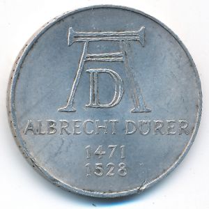 ФРГ, 5 марок (1971 г.)