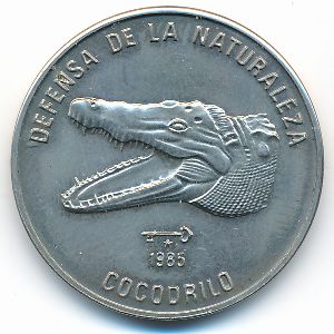 Cuba, 1 peso, 1985