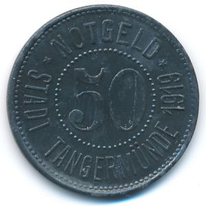 Тангермюнде., 50 пфеннигов (1919 г.)