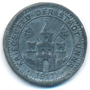 Унна., 10 пфеннигов (1917 г.)