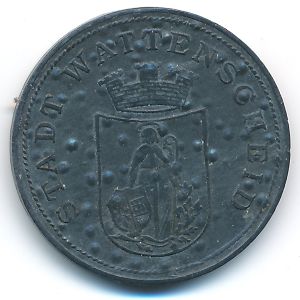 Ваттеншайд., 50 пфеннигов (1917 г.)