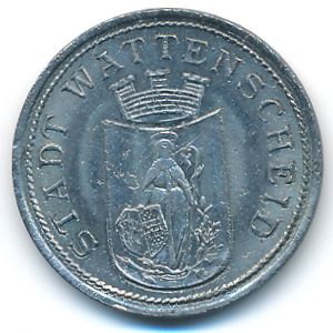 Ваттеншайд., 10 пфеннигов (1917 г.)