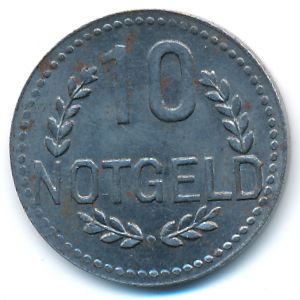 Висбаден., 10 пфеннигов