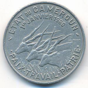 Камерун, 50 франков (1960 г.)