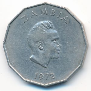 Замбия, 50 нгве (1972 г.)