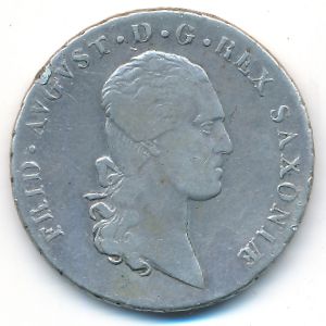 Саксония, 2/3 талера (1817 г.)