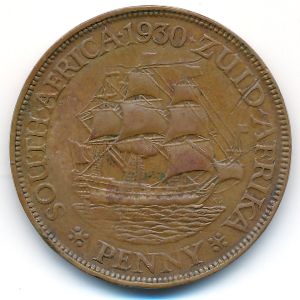ЮАР, 1 пенни (1930 г.)