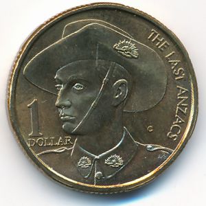 Австралия, 1 доллар (1999 г.)