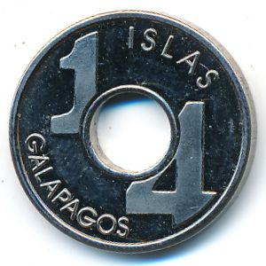 Галапагосские острова., 1/4 пиеза (2008 г.)