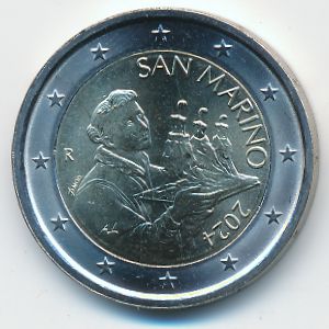 San Marino, 2 евро, 2024