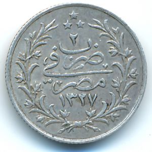 Egypt, 1 кирш, 1327