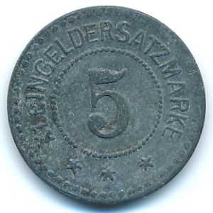 Варендорф., 5 пфеннигов (1918 г.)