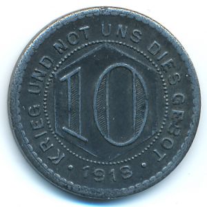 Calw, 10 пфеннигов, 1918
