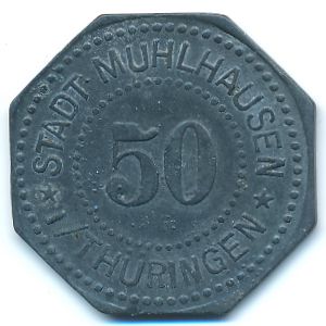 Мюльхаузен., 50 пфеннигов (1917 г.)