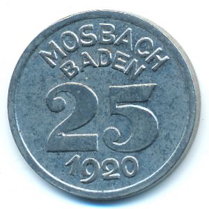 , 25 пфеннигов, 1920