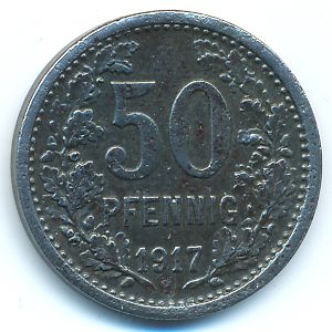 Hattingen, 50 пфеннигов, 1917