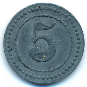 Cassel, 5 пфеннигов