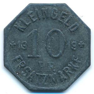 , 10 пфеннигов, 1919