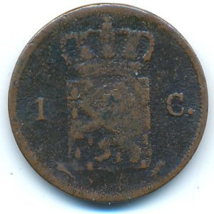 Нидерланды, 1 цент (1827 г.)