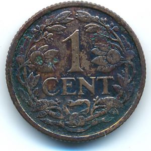 Нидерланды, 1 цент (1916 г.)