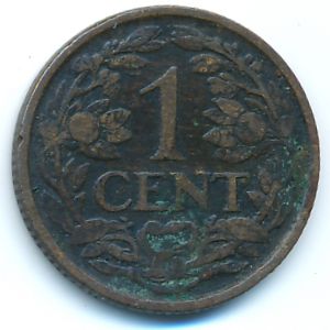 Нидерланды, 1 цент (1920 г.)