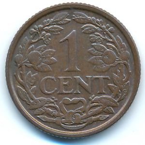 Нидерланды, 1 цент (1938 г.)