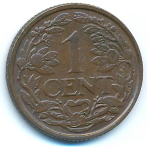 Нидерланды, 1 цент (1941 г.)