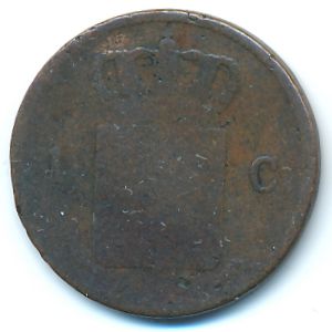 Нидерланды, 1 цент (1823 г.)