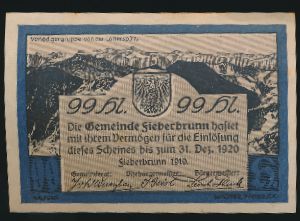 Нотгельды Австрии, 99 геллеров (1919 г.)