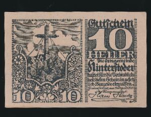 Нотгельды Австрии, 10 геллеров (1920 г.)